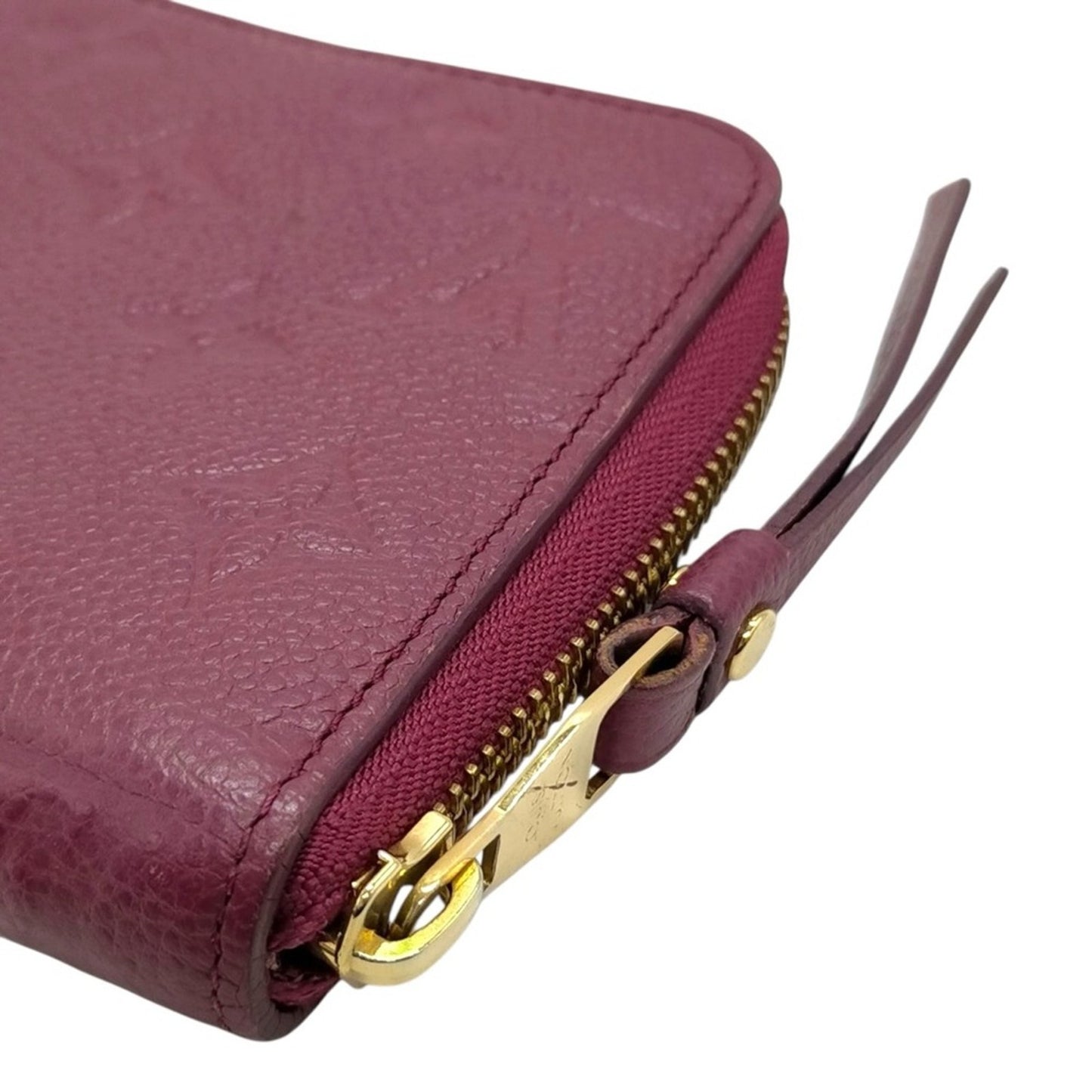 Louis Vuitton Monogram Empreinte Leather Full Zippy Wallet – Fuchsia / Purple