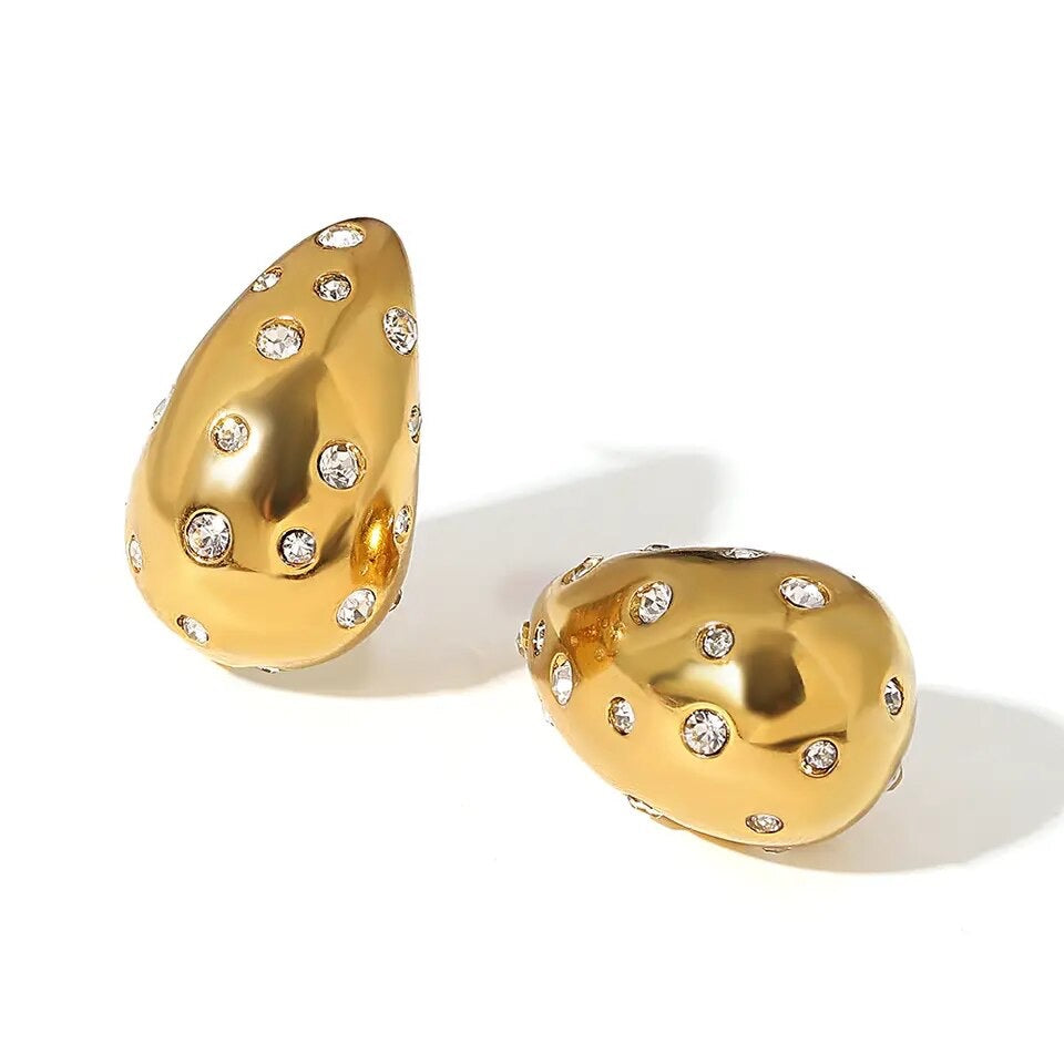 Capri Luster Studded Earrings
