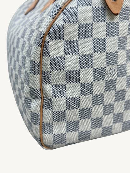 Louis Vuitton Damier Azur Speedy 30 — Excellent Pre-Owned Vintage
