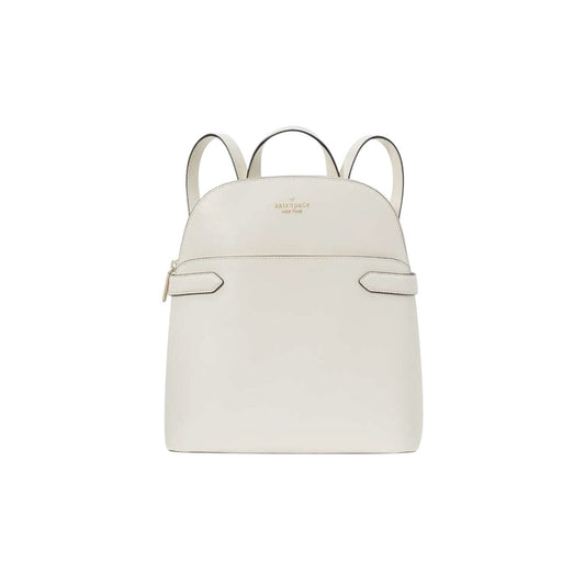 Kate Spade Staci Medium Dome Backpack Meringue Saffiano Leather NWT