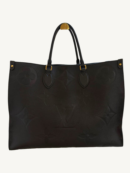 Louis Vuitton Monogram Empreinte On The Go GM — Noir — Excellent Like New