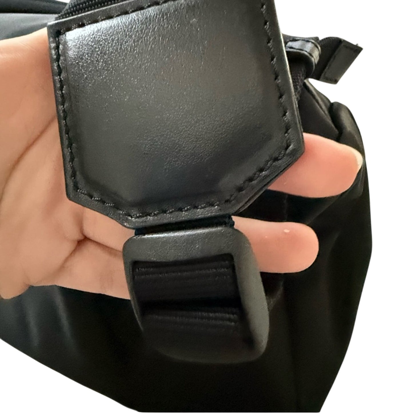 NWT Retail $1450 Versace La Medusa Palazzo Large Nylon Unisex Black Backpack