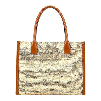 Christian Louboutin By My Side Large Raffia Tote Bag – Natural/Cuoio NWT