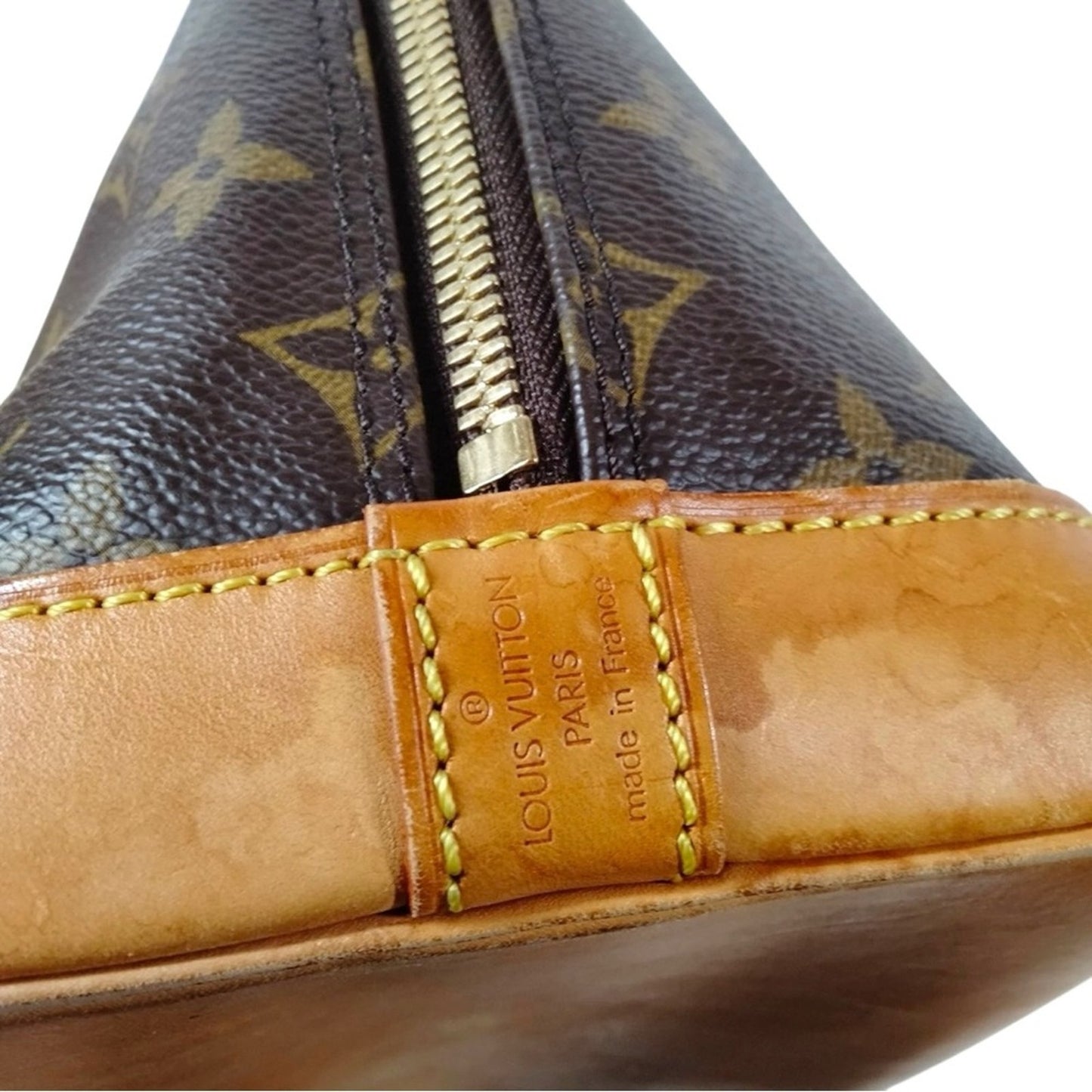 Louis Vuitton Alma PM Monogram Canvas Handbag – Made in France