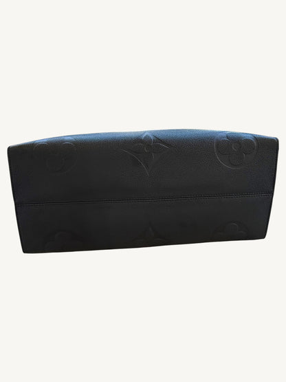 Louis Vuitton Monogram Empreinte On The Go GM — Noir — Excellent Like New