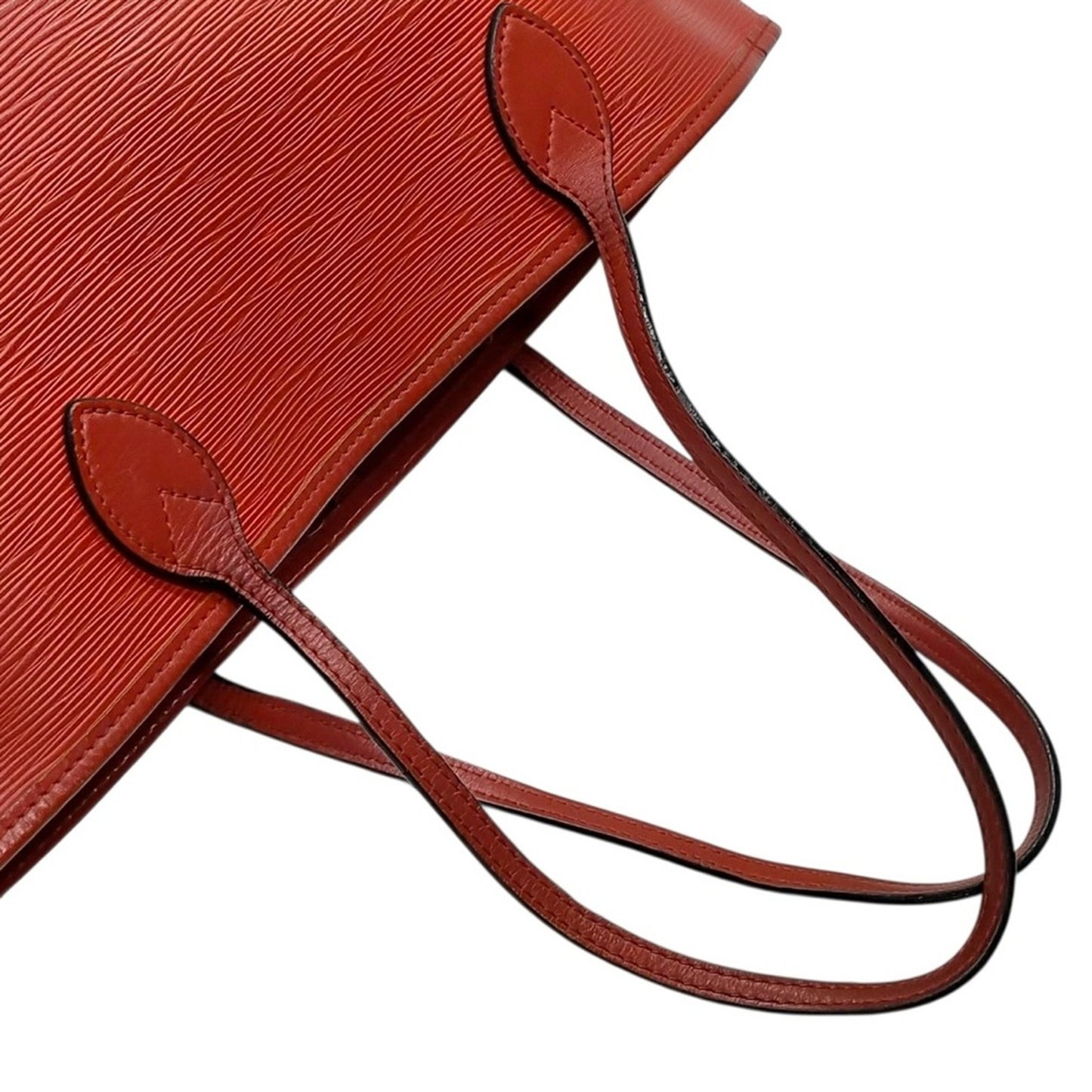 Louis Vuitton Red Epi Leather Neverfull MM Tote – Made in Spain