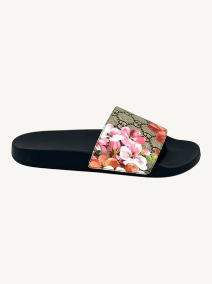 Gucci GG Blooms Pursuit Slide Sandals — Size 36 — New in Box
