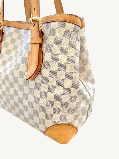Louis Vuitton Hampstead MM — Damier Azur Shoulder Bag | Discontinued Style