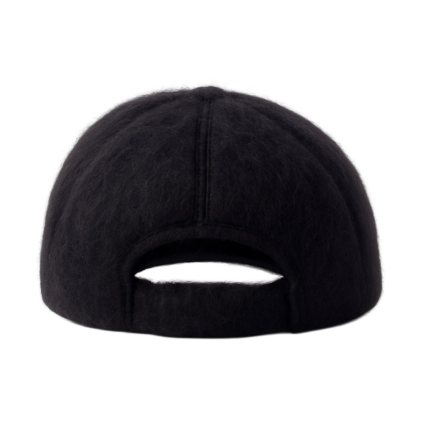 Gucci Mohair Baseball Cap – Black (Size XS)