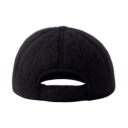 Gucci Mohair Baseball Cap – Black (Size XS)