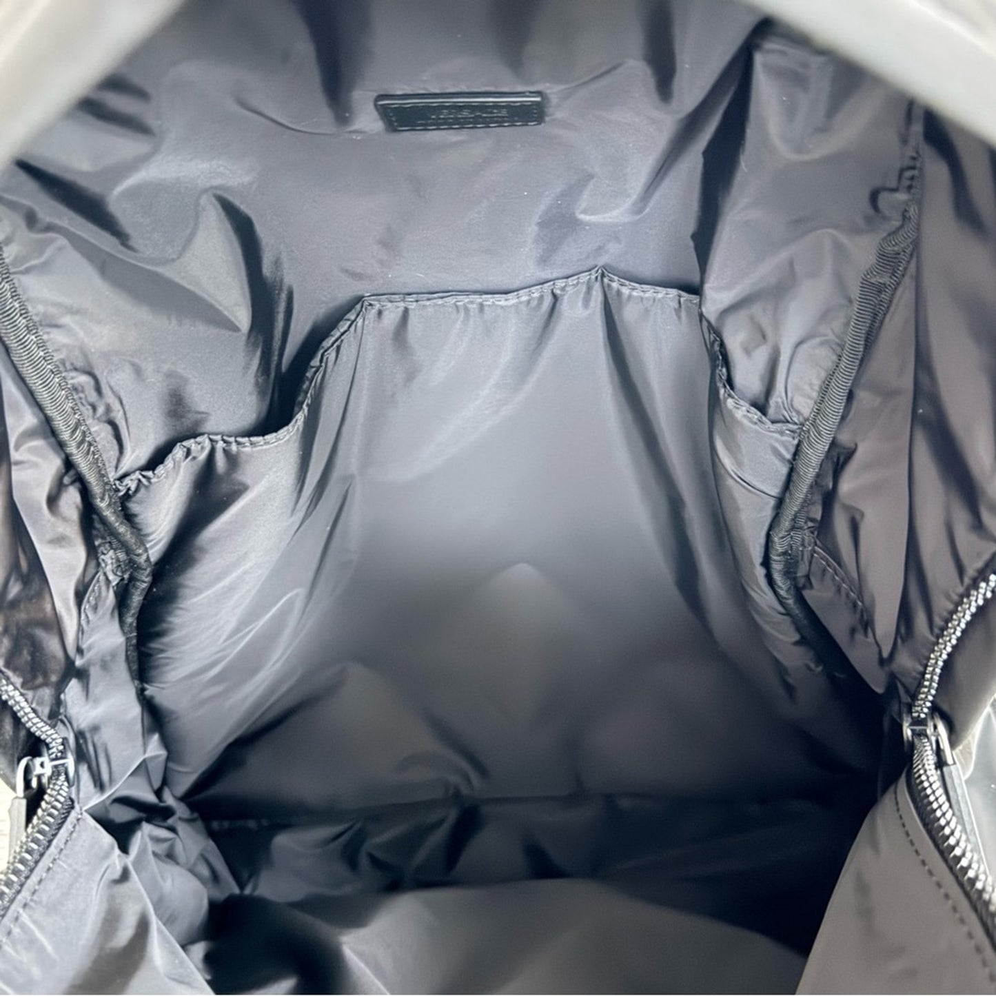 NWT Retail $1450 Versace La Medusa Palazzo Large Nylon Unisex Black Backpack