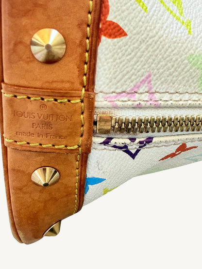 Louis Vuitton Alma MM — Multicolor White Monogram | Murakami Collaboration