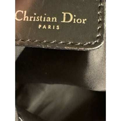 Christian Dior Y2K Vintage Trotter Crossbody Bag Black Diorissimo Galliano 2002