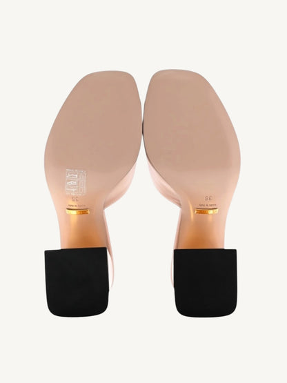 Gucci Horsebit 1953 Block Heel Mule — Blush Pink — Size 36 — New in Box