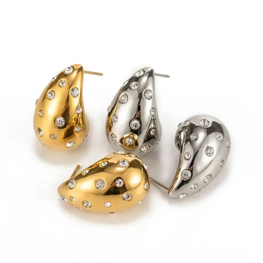 Capri Luster Studded Earrings