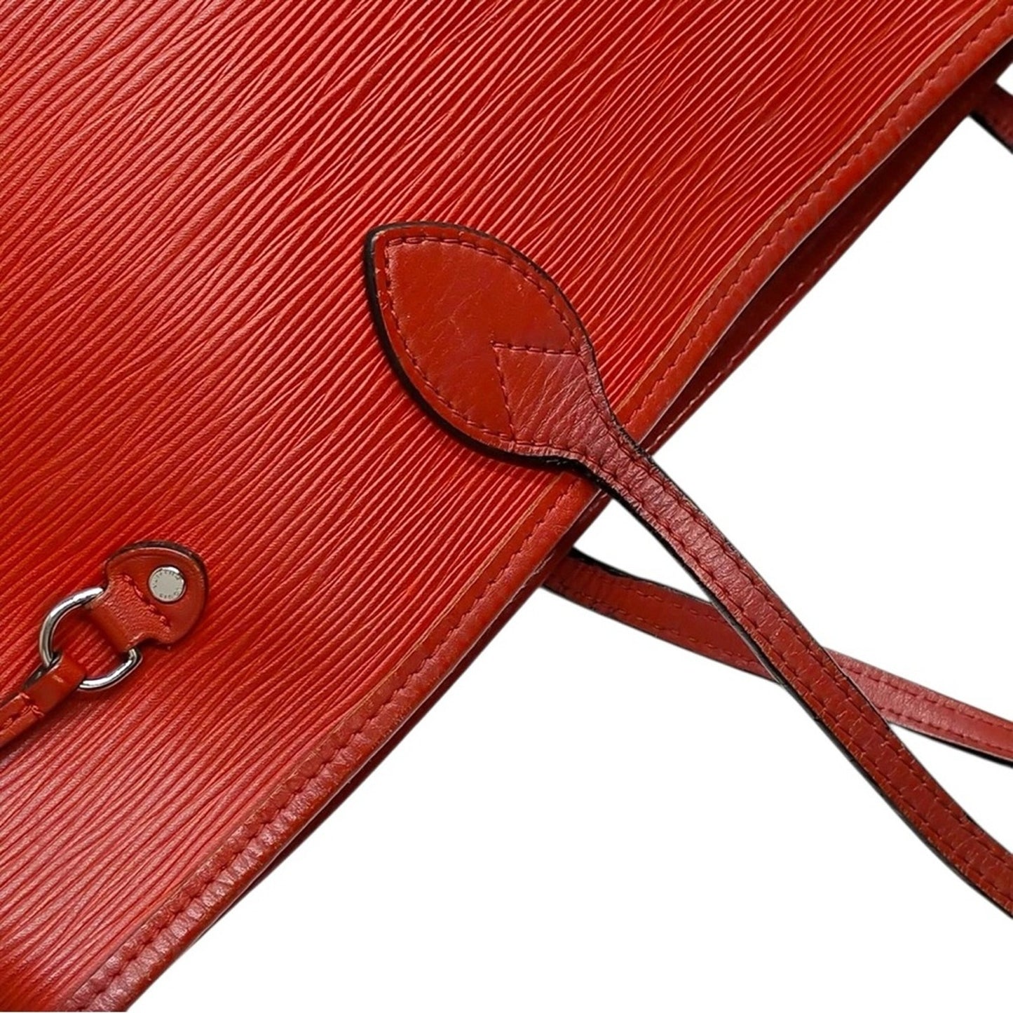 Louis Vuitton Red Epi Leather Neverfull MM Tote – Made in Spain