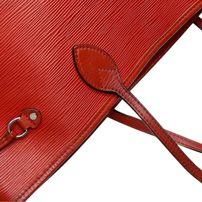 Louis Vuitton Red Epi Leather Neverfull MM Tote – Made in Spain