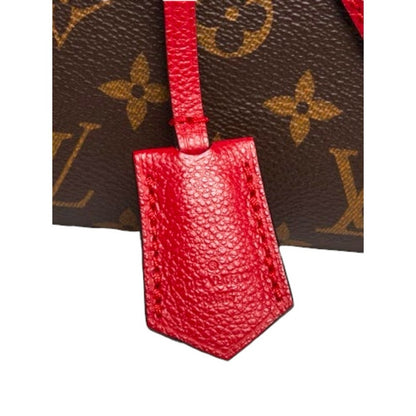 Like New Rare Louis Vuitton Alma B’N’B Monogram Cerise Red | LV Dome Satchel