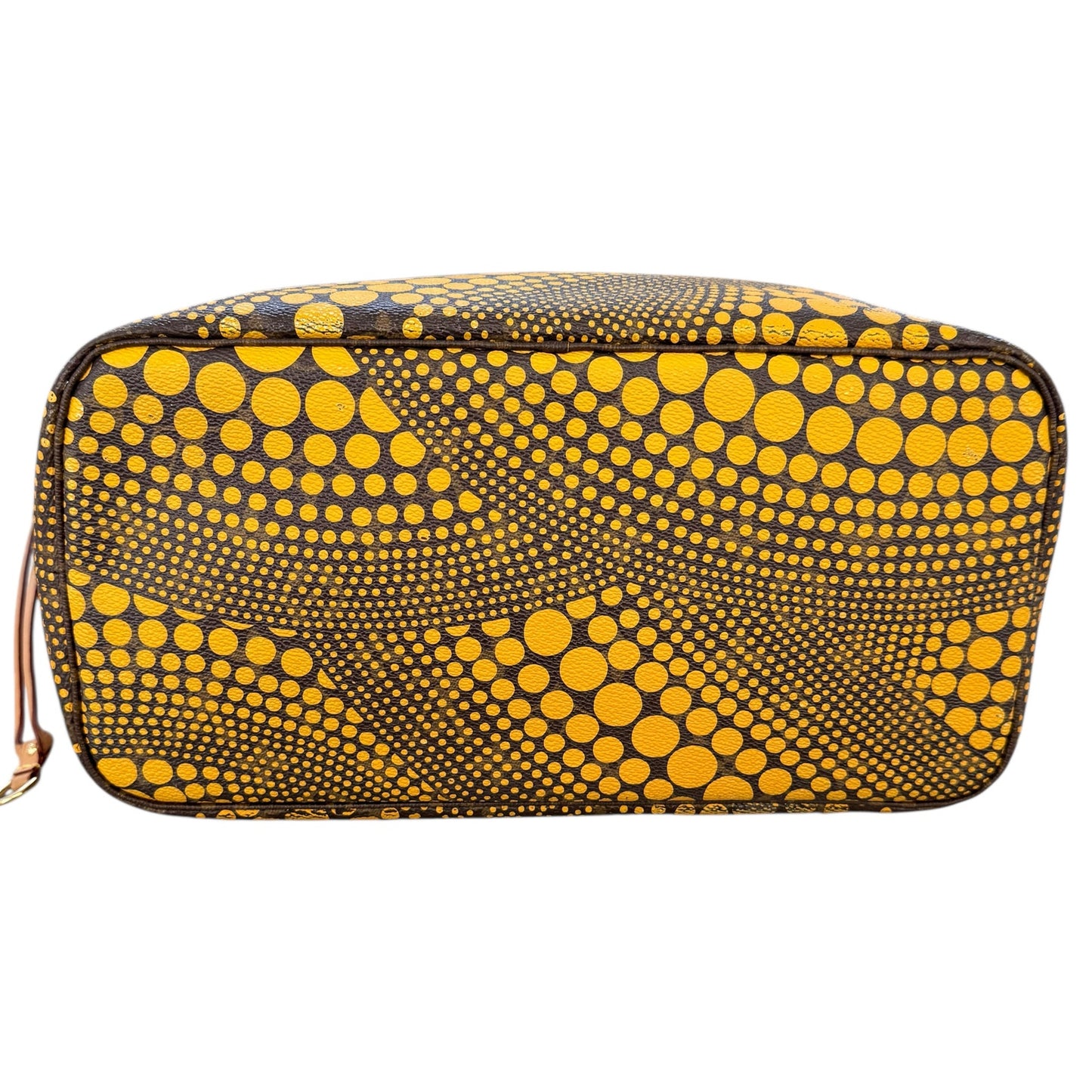 Louis Vuitton x Yayoi Kusama Limited Edition Yellow Waves Neverfull MM Tote