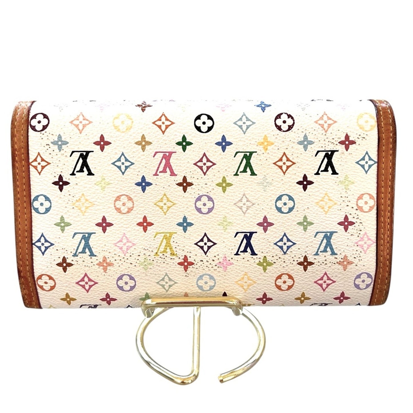 Louis Vuitton Multicolor International Long Wallet – Rare Murakami Collab, COA
