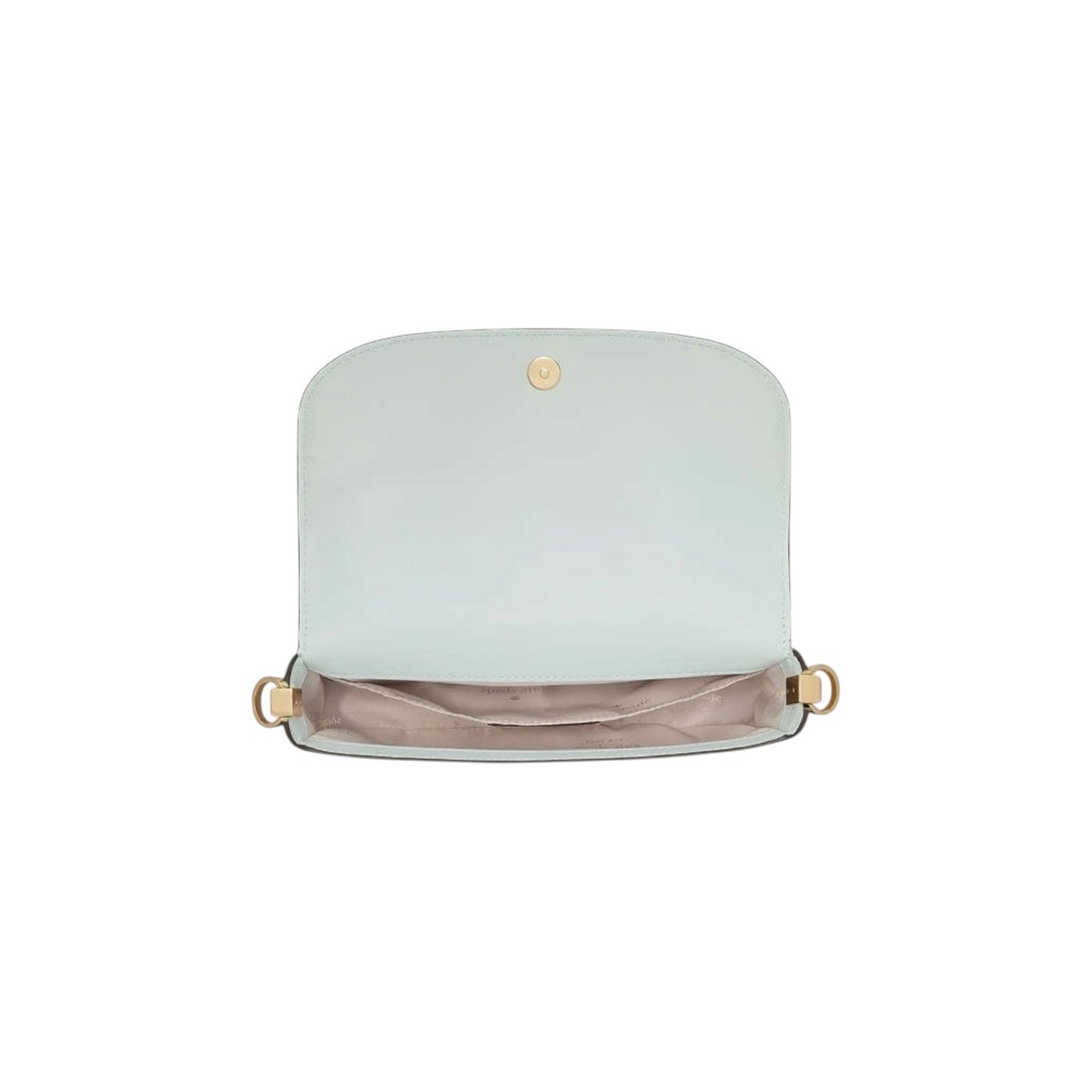 Kate Spade Krista Patent Chain Crossbody Hazy Morning Blue Shoulder Bag NWT