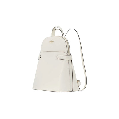 Kate Spade Staci Medium Dome Backpack Meringue Saffiano Leather NWT
