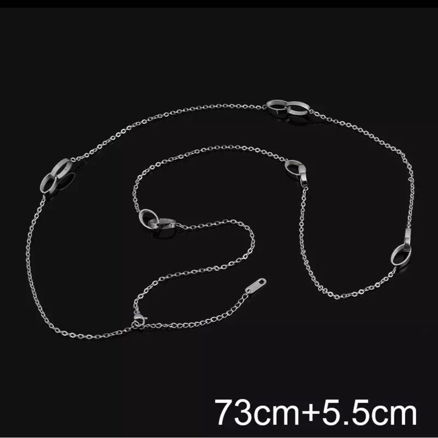 Milan Link Long Necklace – 18k PVD Gold-Plated or Stainless Steel