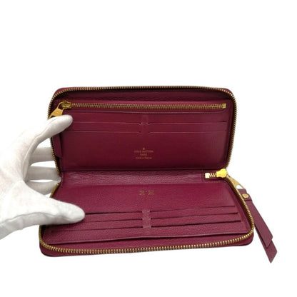 Louis Vuitton Monogram Empreinte Leather Full Zippy Wallet – Fuchsia / Purple