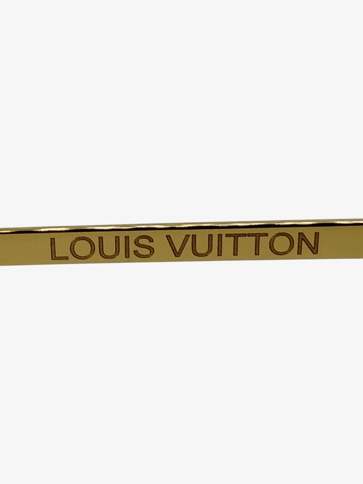 Louis Vuitton Z1127E Waimea Sunglasses — Black & Gold — Brown Gradient — Very Good Pre-Owned