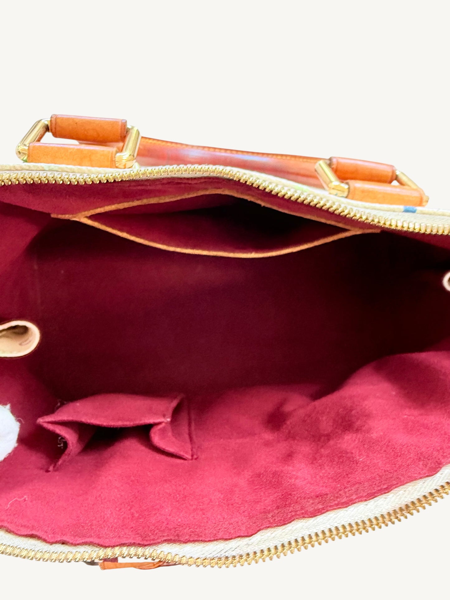 Louis Vuitton Alma MM — Multicolor White Monogram | Murakami Collaboration