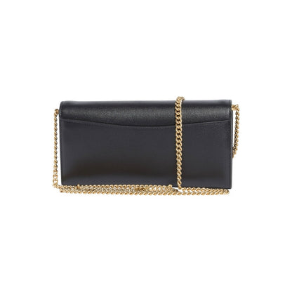 Kate Spade Katy Black Leather Flap Crossbody Continental Wallet NWT
