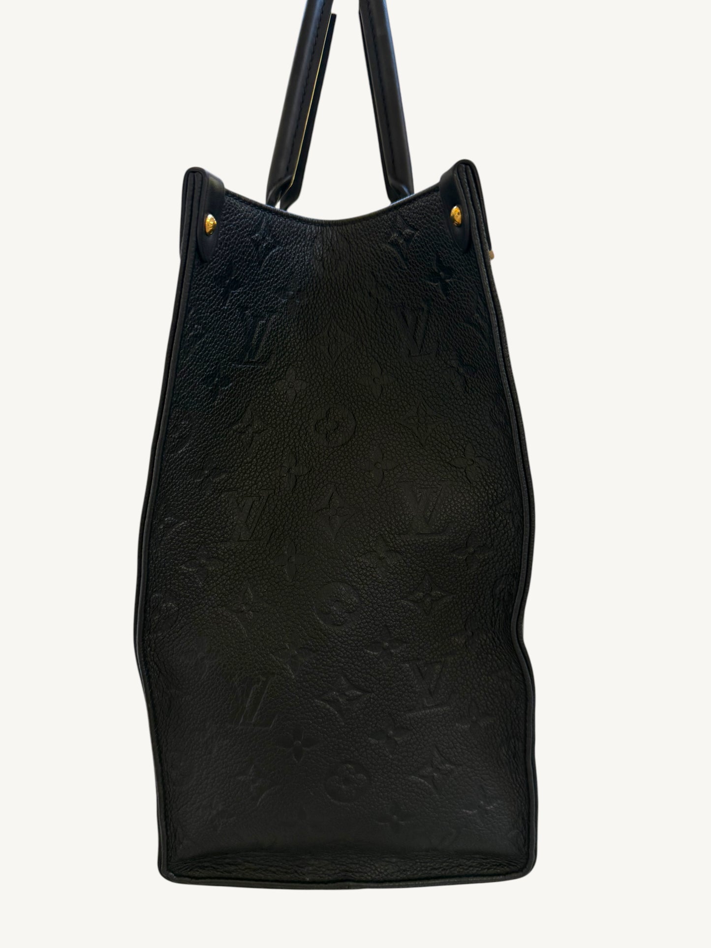 Louis Vuitton Monogram Empreinte On The Go GM — Noir — Excellent Like New