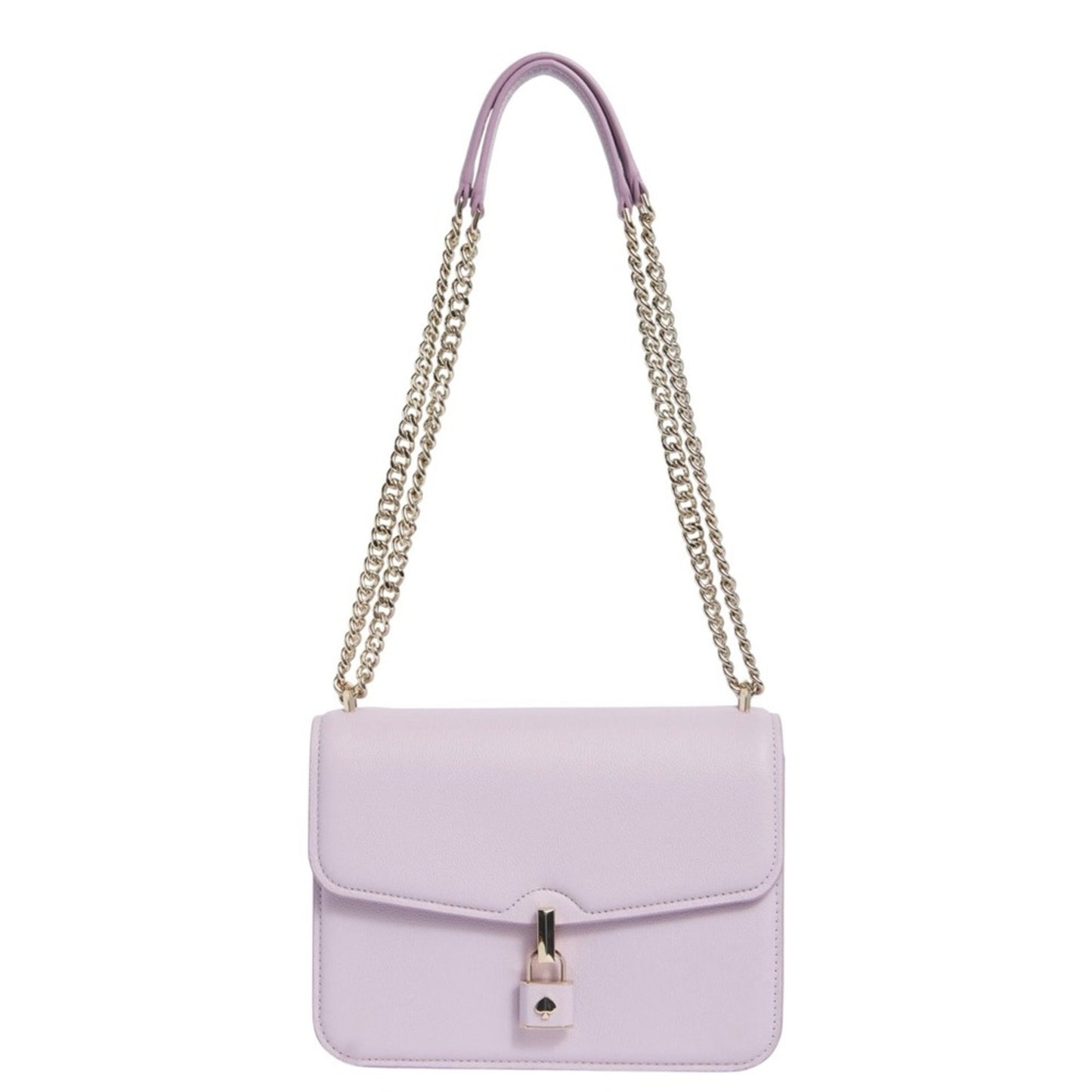 NWT Kate Spade Lilac Locket Pebbled Leather 2 Way Crossbody Bag - Retail $378