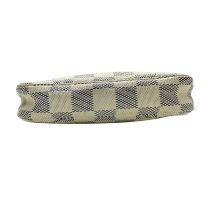 Louis Vuitton Mini Pochette Accessories Damier Azur N58010 Chain Pouch France
