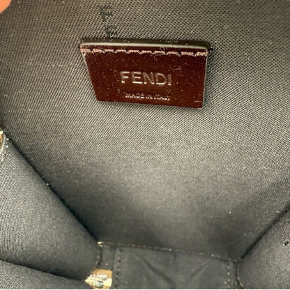 Retail $1,790 RARE NWT Fendi FF-Jacquard Leather Crossbody Bag (Unisex) W/ dust bag