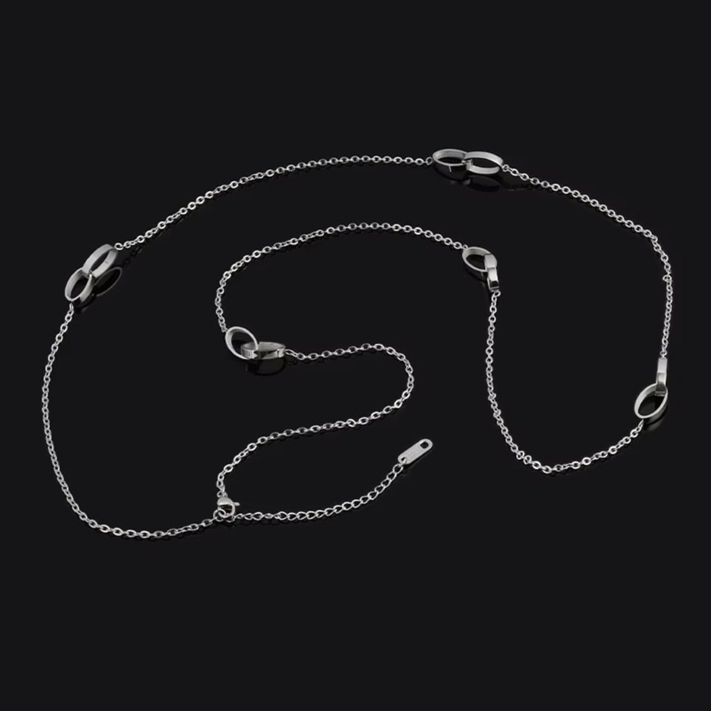 Milan Link Long Necklace – 18k PVD Gold-Plated or Stainless Steel