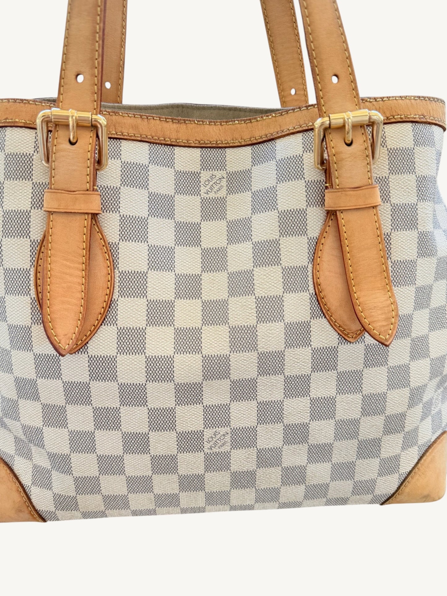 Louis Vuitton Hampstead MM — Damier Azur Shoulder Bag | Discontinued Style