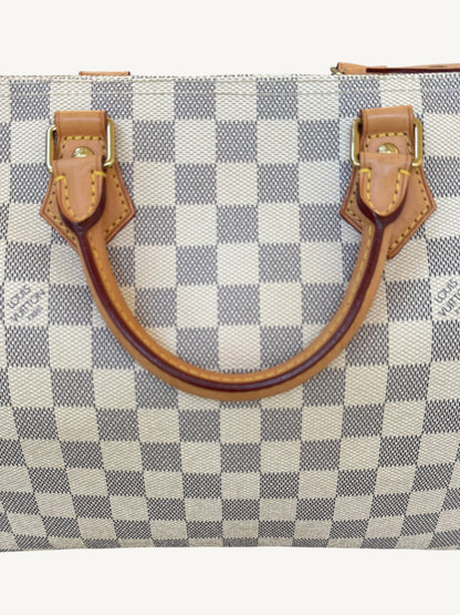 Louis Vuitton Damier Azur Speedy 30 — Excellent Pre-Owned Vintage