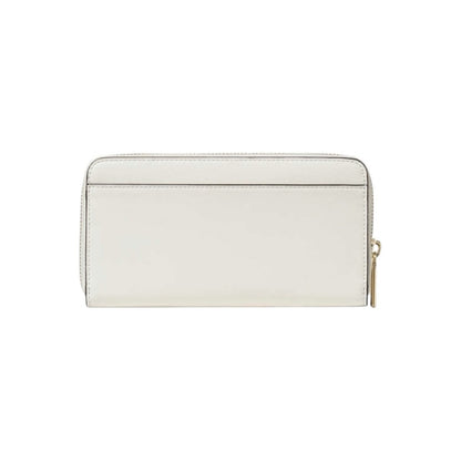 Kate Spade Cream Bridget Crinkle Patent Large Continental Wallet