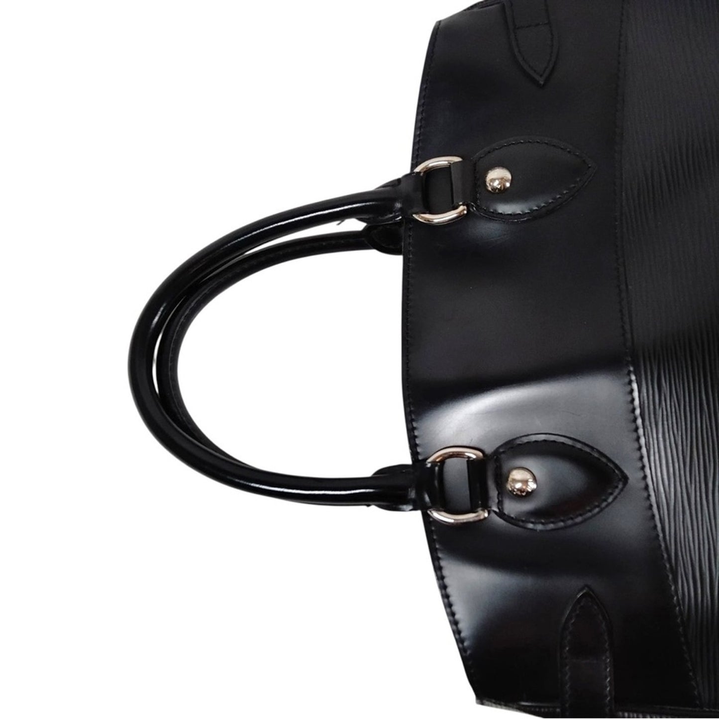 Louis Vuitton Passy PM Black Epi Leather Handbag  Authentic Excellent Condition