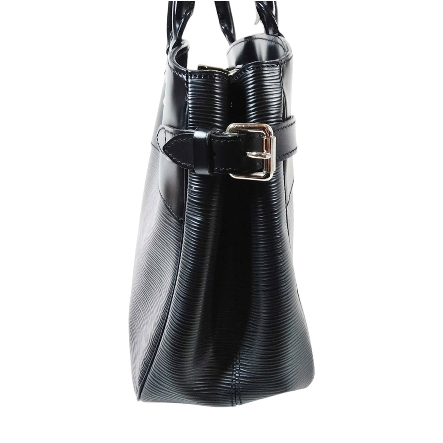 Louis Vuitton Passy PM Black Epi Leather Handbag  Authentic Excellent Condition