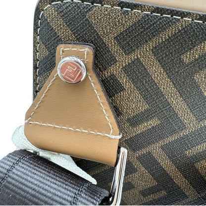 Retail $1,790 RARE NWT Fendi FF-Jacquard Leather Crossbody Bag (Unisex) W/ dust bag