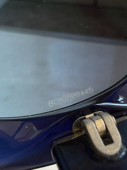 Chanel 5248-A Camellia Oversized Butterfly Sunglasses — Navy Blue — Full Set