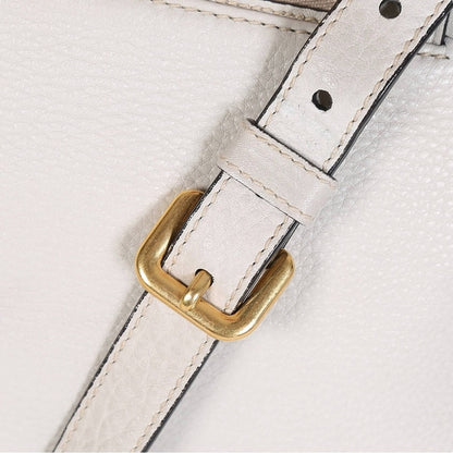 Prada Vitello Daino Front Pocket Shopping Bag in Ivory – Rare & Discontinued