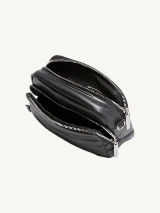 Lululemon Everywhere Crossbody 2L Wunder Puff Black — side view with tag | Shimmer & Shawls