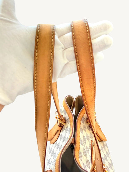 Louis Vuitton Hampstead MM — Damier Azur Shoulder Bag | Discontinued Style