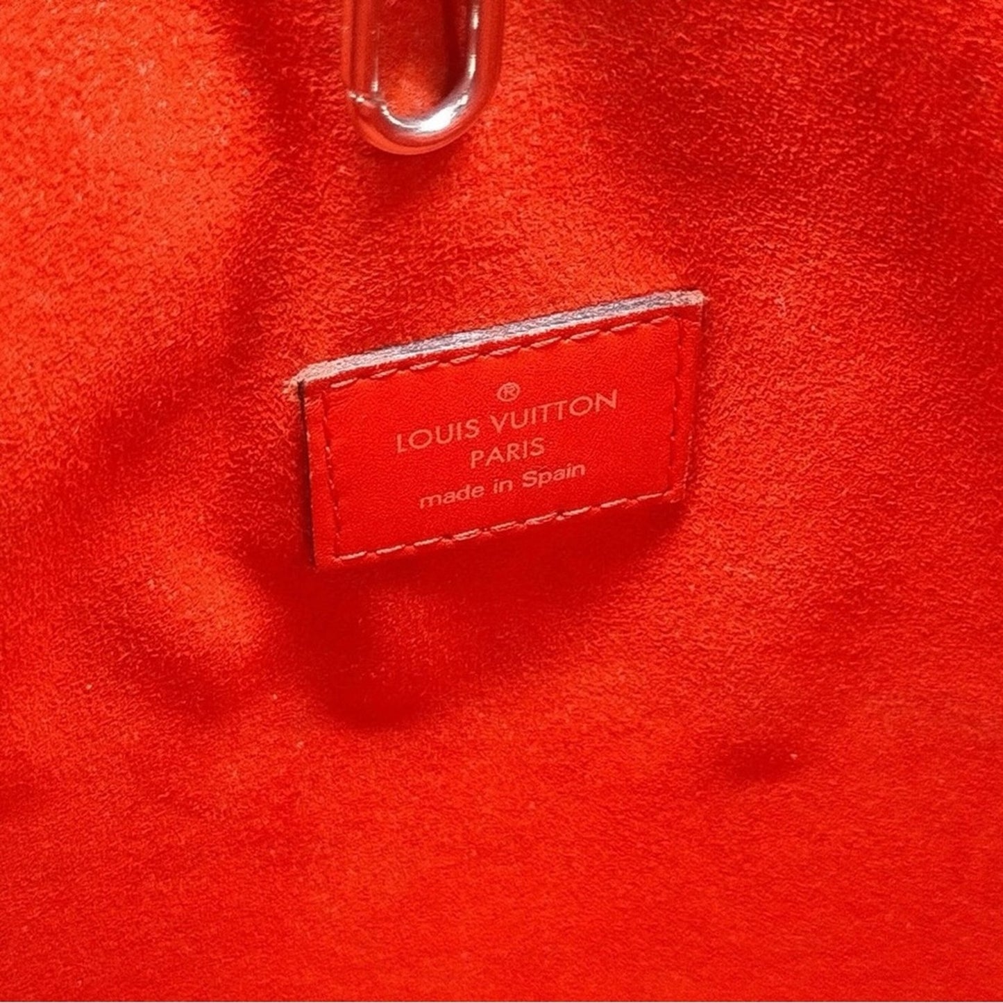 Louis Vuitton Red Epi Leather Neverfull MM Tote – Made in Spain