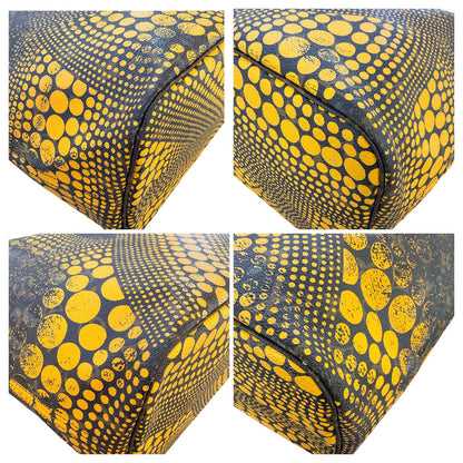 Louis Vuitton x Yayoi Kusama Limited Edition Yellow Waves Neverfull MM Tote
