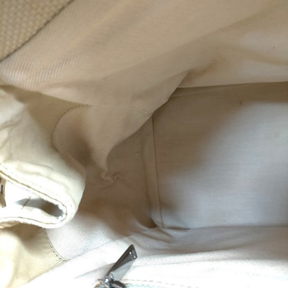 Chanel Chocolate Bar Cabas Net Beige Canvas & Quilted Leather Tote