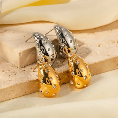 Capri Luster Studded Earrings